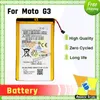 Bateria de boa qualidade para Motorola Moto G G2 XT1028 G3 FC40 EY30 XT1097 EX34 XT1053 EQ40 Droid Turbo XT1225 Nexus 6 Baterias Substituição