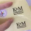 OEM Custom logo sticker service for custom's have own brand package like 3D mink eyelashe magnetic eyelashes and hair remover 's retail box