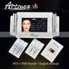 Artmex V8 Yeni Akıllı Kalıcı MakeupTattoo Makinesi 2 Adet ile yüksek Kalite Kozmetik Dövme Seti kalem dövme kaş dudak makyaj kalem