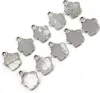 100 st -legering hund tass tryck fotavtryck charms antika silver charms hänge för halsbandsmycken gör fynd 25x12mm5516689