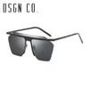 DSGN CO. 2018 Classic Style Brand Sunglasses For Men And Women Hot Rimless 8 Color Celebrity Sun Glasses UV400