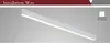 Darmowa wysyłka Wiszące linia Trunie 1500mm 40W Srebrna powierzchnia pasek aluminiowy Linear Light