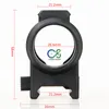 New Quick Releaser design flashlight holder Fit 1 inch tube Fit 20mm weaver Rail for scope mount CL33-0004