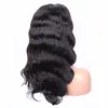 Free Shipping body wave heat resistant hair synthetic wig With Bangs for black women brazilian full Lace Front Wig 180% Density in stock