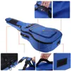 41 "Zaino per chitarra Zaino Stragini Tasche da 5mm Cotton imbottito Gig Case Blu