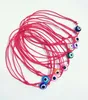 HOT Fashion Multicolor evil eye bead 10pcs/lot KABBALAH HAND Made Red String Bracelet Kabala Good Luck Bracelet For Women Gift A2