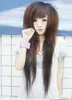 Fashion Non-Mainstream New Dark Brown Long Wigs Beautiful hair Wigs