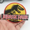 Jurassic park dinosaur broderi järn på fläckar för kläder jacker skjorta bröstplåster mode anpassad diy applique