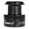 COONOR J12 9 + 1BB 더블 스톱 핸들이있는 금속 스풀 낚시 릴