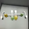 Pipes en verre Fabrication de fumeurs Narguilé soufflé à la bouche Wok de filtre de gourde colorée