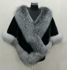Winter 2019 Super Big long fox faux fur bridal Wraps evening dress shawl Cloak scarf For female Party Prom Cocktail In Stock6027410
