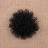 Gorąca Sprzedaż 3,5 cala Organza Goździk Kwiaty Bez Clip Party Dekoracja Kwiat Dla Odzież Buty Akcesoria do włosów HT2134