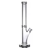 Hookahs 9mm Thick Glass Straight Bong 18 inches With Elephant Joint Super Heavy water pipe 14/18 downstem