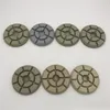 Алмазный пол полировальный диск 4 дюйма (100 мм) для мрамора, бетона, гранита, камня, шлифовальной машины, диска, смолы, полировальный диск, толщина 10 мм, 7 шт. / Лот