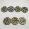 Tampone per lucidatura diamantata per pavimenti 4 pollici (100 mm) per marmo, cemento, granito, pietra, smerigliatrice, disco, lucidatura in resina, spessore 10 mm, 7 pezzi/lotto