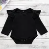 Baby Mädchen Strampler + Hosenträger Hosen Outfits Frühling 2020 Baby Boutique Kleidung Euro Amerika Säugling Kleinkinder Lange Ärmel 2 Stück Set