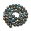 8mm natuurlijke meer blauwe cloisonne steen ronde losse kralen voor sieraden maken 6 8 mm pick maat 15 inches DIY ketting