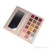 Whole NO LOGO Cosmetic 18 Farben Shining Glitter Makeup Eyeshadow Matt and Shimmer High Pigment Make Up Eye Shadow Palettes2089939