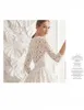 New Summer Boho Beach Wedding Dresses 2024 Lace Bohemian Bridal Gowns Casamento Botat Neck Sleeves Knee Length Robe De Mariage