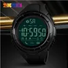 Relógios skmei moda masculina relógio inteligente à prova dwaterproof água pedômetro digital relógios de pulso remoto câmera calorias relógio bluetooth relogio masculino