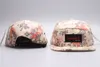Камуфляжные 5-панельные бейсболки с бриллиантами в стиле хип-хоп Bone Bobby Snapback, модные бейсболки с цветочным принтом, шапки для мужчин и женщин Casquette6722482