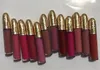 NOUVEAU Maquillage Collection de Noël Rouge à lèvres liquide mat 12 couleurs Brillant à lèvres pour cadeau de Noël Expédition DHL