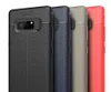 Nowy miękki TPU Silikonowa skrzynka antypoślizgowa Skóra Tekstura Etui na telefon Pokrywa dla iPhone X 8 7 6 6S plus 5 5s Samsung Note 8 S7 Edge S8 S9 Plus