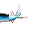 Yeni Whopper Plopper 1 ADET Balıkçılık Cazibesi 13g 90mm Topwater Dönen Kuyruk VMC Kanca Bas Balıkçılık Yem ücretsiz Kargo