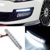 Car-styling 8LED DAYTIME RUNNING LIGHT CARES DRL DE FOG DOKING DAYLIGHT HEAD DRL Lampor för automatiska navigeringsljus Vit