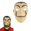 2018 New Cosplay Party Mask La Casa De Papel Face Mask Salvador Dali Costume Movie Mask Realistic Halloween Supplies