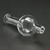 Accessoires pour fumeurs Clear Ball Carb Cap Pour OD 25mm Quartz Banger Nail Glass Bong Dab Rig