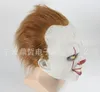 Cadılar bayramı Bu Pennywise Korkunç Maske Palyaço Cosplay Kostüm Aksesuarları Gizemli Maske Parti Pranks Korkunç Maske Ücretsiz Kargo