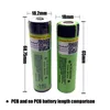 Liitokala 100% Original NCR18650B 18650 3400mAh Uppladdningsbart batteri med 3,7V PCB-ficklampa