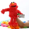 Nouvelle marionnette à main 35 cm Sesame Street Elmo BIG BIRD COOKIE BERT ERNIE peluche poupée marionnette dessin animé doux en peluche jouet cadeaux de noël8933346