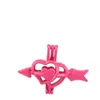 120 disegni a tua scelta - Gabbie per medaglioni rosa shocking Love Wish Perle/perline preziose ostriche Supporti per perle - Gabbia per perle - SENZA Akoya Oyster