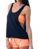 palestra Sport TShirt grembiule gilet sportivo da donna Yoga Workout Vest Fitness Training Esercizio asciugatura rapida Abbigliamento sportivo Tee Canotte Canottiere Abbigliamento