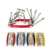 Bike Tools 11 in1 Bicycle Repairing Set Bike Repair Tool Kit Wrench Screwdriver Chain Carbon Steel Cycle Multifunction