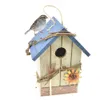 Wood Bird House, Retro Arts And Crafts Country Cottages Bird House Woodland Cabin Birdhouse Outdoor Decor And Interior wooden house Decor