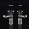 봉 액세서리 드롭 다운 어댑터 조인트 14mm 남성 18mm 여성 재 포수 오일 장비 DAB 유리 물 파이프 버블 러 그릇 18.8mm 05