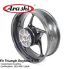 Arashi RIM العجلة الخلفية لتصفية دايتونا 675 ص 2013 2014 2015 دراجة نارية الملحقات CNC الألومنيوم شارع الثلاثي 675R