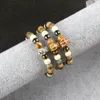 New Design Bracelet Whole 10pcslot 8mm Natural Picture Map Stone Beads With Black CZ Crown Lion Head Energy Bracelets5455809