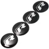 4pcs / lot 56 mm r Logo Car Car Whege Center Centre pour VW Golf Jetta Polo Capuche Cap Emblem Car Styling1976339