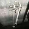 Transparent skull bone long curved pot ,Wholesale Glass bongs Oil Water Pipes Glass Pipe Oil Rigs Smoking