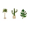 Broches esmaltados de cactus lindos, alfileres de plantas verdes, alfileres de solapa estilo Kawwi de Corea para niños, traje de tamaño pequeño, decoración de cuello de camisa, moda 4872182