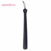 Couples Flogger Whips Sexe Long Noir À La Main Pat Vibrant Pale Battre Esclave Flogger Flirter Jeux Pour Adultes Couples Sex Toys S1024