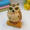 Gufo animale artificiale Miniature Fairy Garden Home Case Decorazione Mini Craft Micro Landscaping Decor Accessori fai da te ZA5827