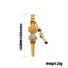 HoneyPuff Handgefertigter, eingelegter Schmuck, Diamantlegierung, Shisha-Mundspitzen, arabische Shisha-Chicha-Filterspitze, Shisha-Mundstück, Mundspitzen, Zubehör