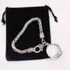 Religions Style Viking Salomon blé chaîne Bracelet Rune Sigils archange URIEL charme pendentif amulette Talisman Drop333v