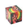 Design creativo Diametro Cubo 50 * 50 MM 4 parti Magic Cube Herb Grinders Alluminio Herb Frantoi fumo sigaretta Grinder Ultimo accesso per fumatori
