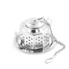 Bule de chá em Forma de Aço Inoxidável Chá Infusor Filtro Coador de Chá Bola Ferramenta Frete Grátis wen7067